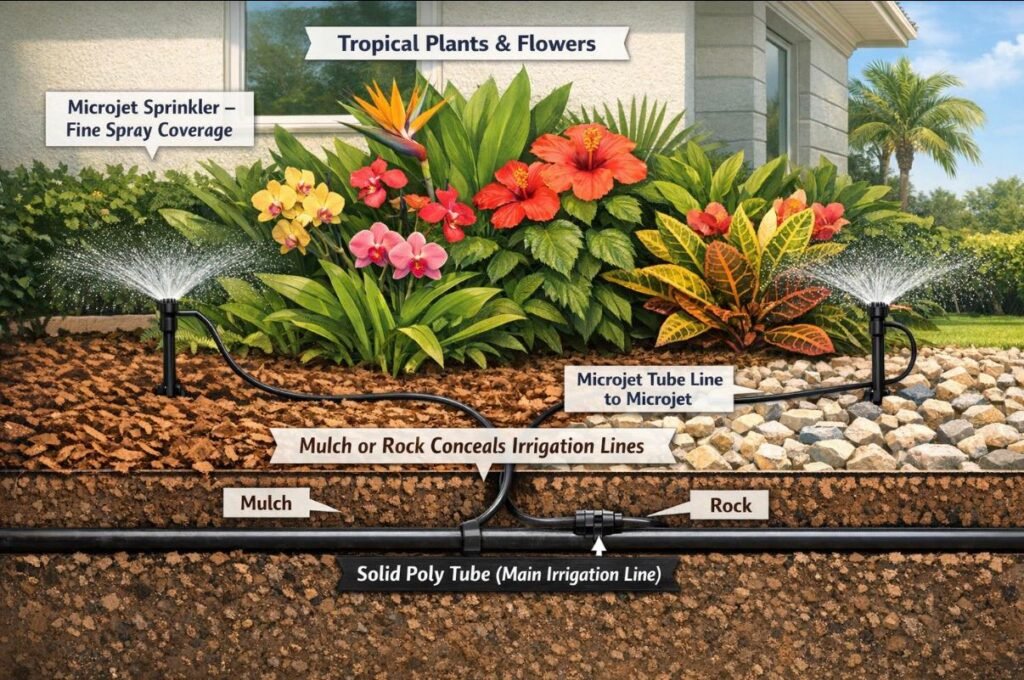 Microjet Irrigation Systems - How They Work